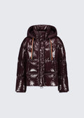 Doudoune Gertrude Burgundy